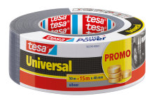 tesa® gaffatape sølv 48 mm x 65 meter